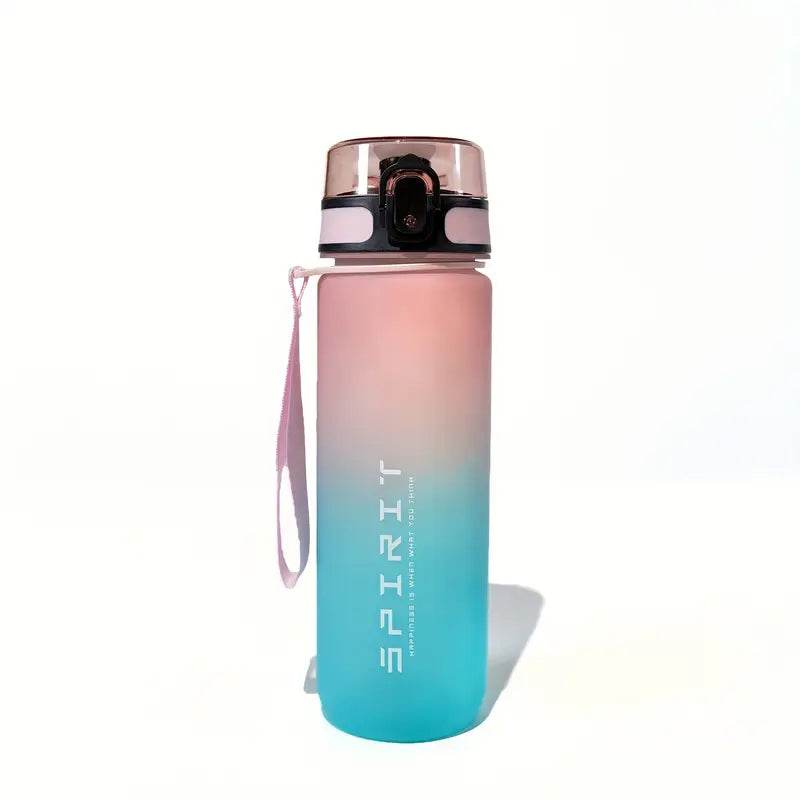 1pc Gradient Color Water Bottle