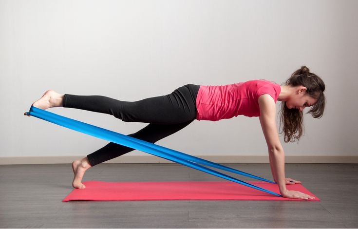3pcs Heavy Duty Resistance Band Set with Stackable Design.