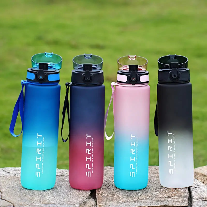 1pc Gradient Color Water Bottle