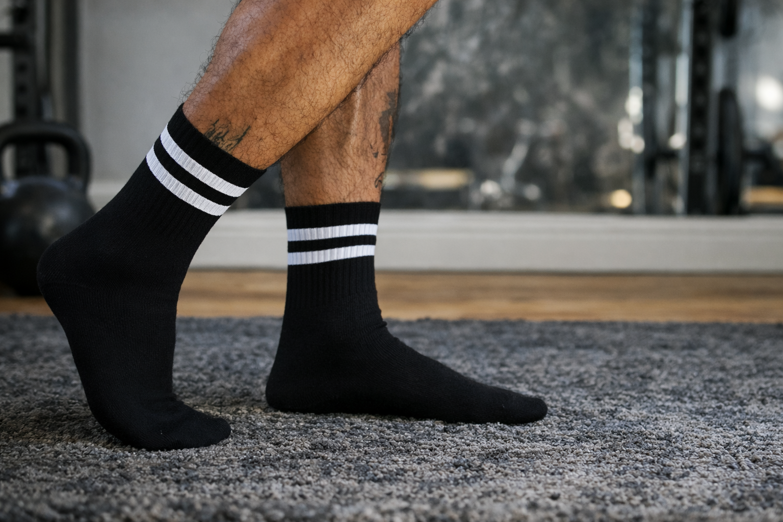 Iron Lab RepLock Performance Crew Socks – Premium Gym & Training Socks